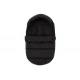 Babazsák az autósüléshez Puffed Black Jollein Babazsák az autósüléshez Puffed Black