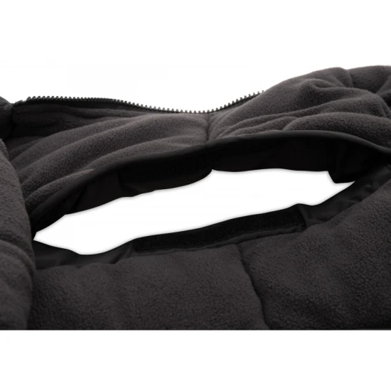 Babazsák az autósüléshez Puffed Black Jollein Babazsák az autósüléshez Puffed Black