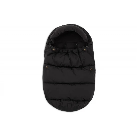 Babazsák az autósüléshez Puffed Black Jollein Babazsák az autósüléshez Puffed Black
