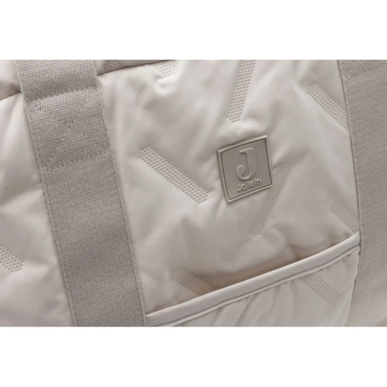 Pelenkázó táska Embossed Lily Sand