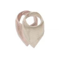 Bandana előke 2 db Silk Rose / Sand