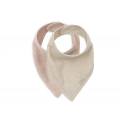 Bandana előke 2 db Silk Rose / Sand