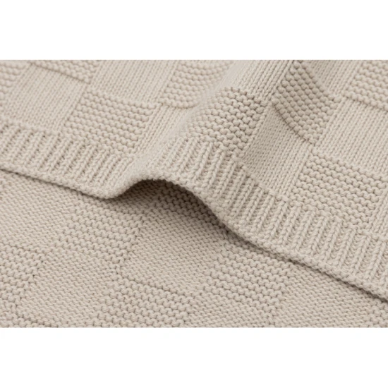 Takaró 75x100cm Box Knit Warm Sand