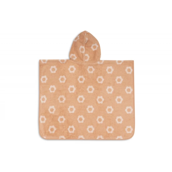 Poncsó törölköző froté Jacquard Flower Jollein Poncsó törölköző froté Jacquard Flower