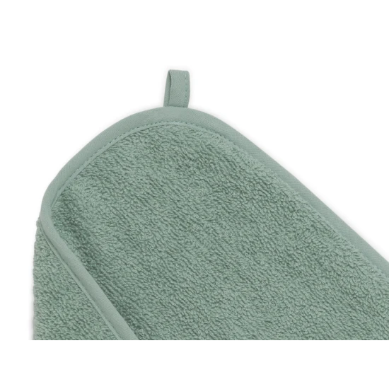 Kapucnis frottír törölköző 75x75 cm Ash Green Jollein Kapucnis frottír törölköző 75x75 cm Ash Green