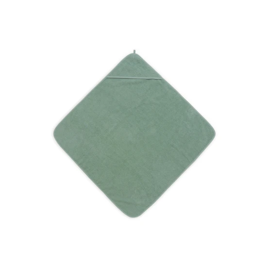 Kapucnis frottír törölköző 75x75 cm Ash Green Jollein Kapucnis frottír törölköző 75x75 cm Ash Green