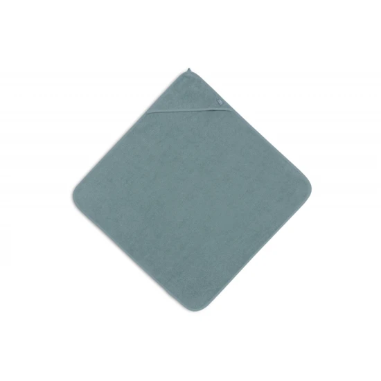 Kapucnis frottír törölköző 75x75cm Sea Green Jollein Kapucnis frottír törölköző 75x75cm Sea Green