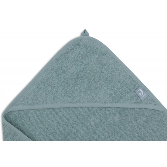 Kapucnis frottír törölköző 75x75cm Sea Green Jollein Kapucnis frottír törölköző 75x75cm Sea Green
