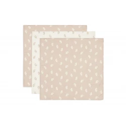 Textilpelenka 3 db 70x70 cm Twig Wild Rose