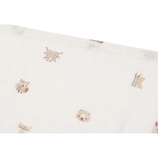 Textilpelenka 3 db 70x70 cm Animal Friends Textilpelenka 3 db 70x70 cm Animal Friends