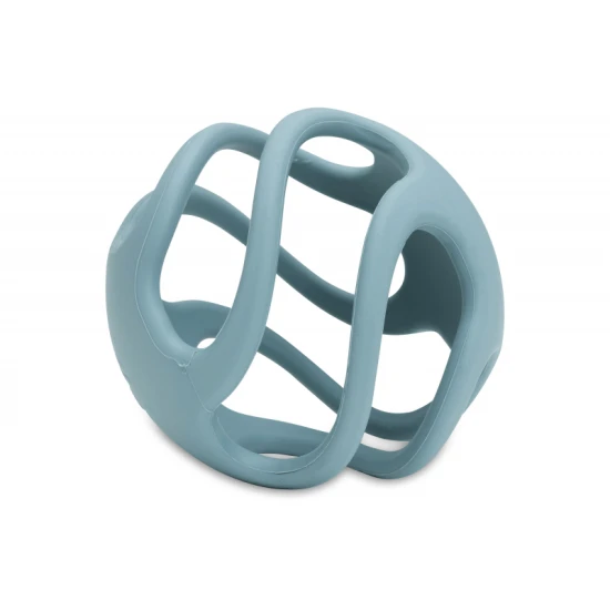 Szilikon rágóka labda Sea Green