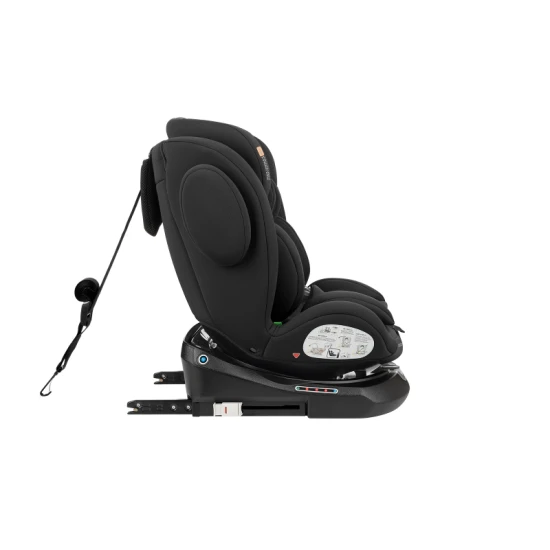 Autósülés 40-150 cm i-Felix i-SIZE Black - KikkaBoo 31002100035KB