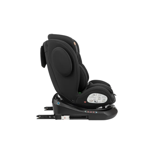 Autósülés 40-150 cm i-Felix i-SIZE Black - KikkaBoo 31002100035KB