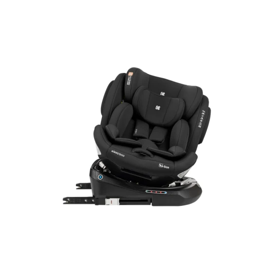 Autósülés 40-150 cm i-Felix i-SIZE Black - KikkaBoo 31002100035KB