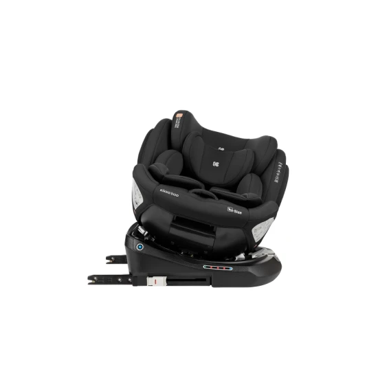 Autósülés 40-150 cm i-Felix i-SIZE Black - KikkaBoo 31002100035KB