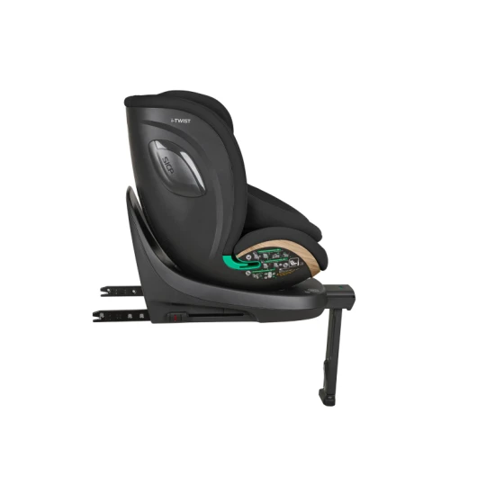 Autósülés 40-150 cm i-Twist i-SIZE Black - KikkaBoo 31002100114KB