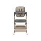 Kiságy és etetőszék 2 az 1-ben Sleat Me Beige - KikkaBoo 31003020110KB