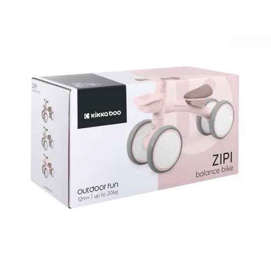 Futóbicikli Zipi Pink Futóbicikli Zipi Pink - KikkaBoo 31006030037KB
