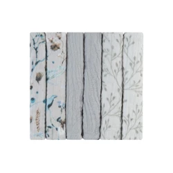 Mull pelenkák 30x30 cm 6 db Dreamy Fields Grey