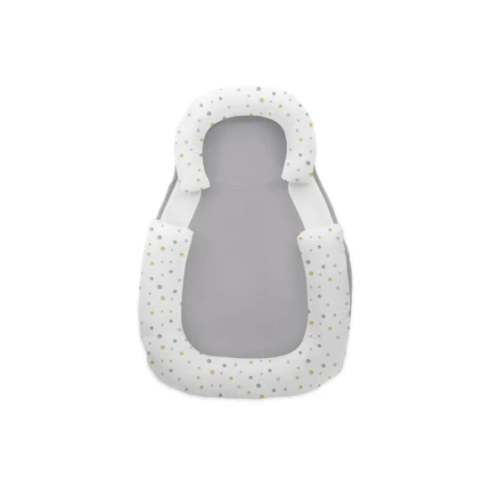 Pozícionáló párna Dots Grey - KikkaBoo 31106010104KB