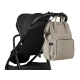 Siena Beige pelenkázó hátizsák - KikkaBoo 31108020112KB