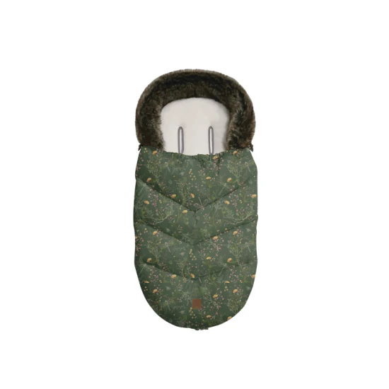 Téli lábzsák Luxury Secret Garden Green Téli lábzsák Luxury Secret Garden Green - KikkaBoo 31108040154KB