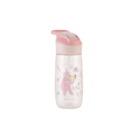 Ivópohár szilikon ivókával 450 ml 12hó+ Music Fest Pink