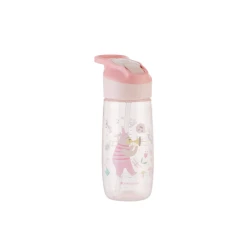 Ivópohár szilikon ivókával 450 ml 12hó+ Music Fest Pink