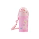 Ivópohár szilikon szívószállal és szíjjal 450 ml Music Fest Pink - KikkaBoo 31302030081KB