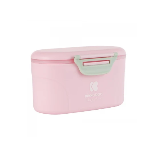 Tejportároló adagolókanállal 130g Pink Tejportároló adagolókanállal 130g Pink - KikkaBoo 31302040059KB