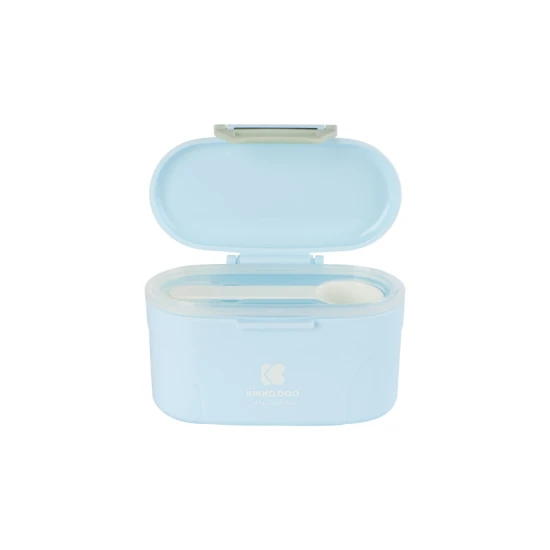 Tejpor tartó mérőkanállal 130g Blue Tejpor tartó mérőkanállal 130g Blue - KikkaBoo 31302040060KB