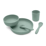 5 részes étkészlet Platinum Silicone Sage