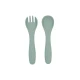 5 részes étkészlet Platinum Silicone Sage - KikkaBoo 31302050001KB