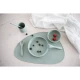 5 részes étkészlet Platinum Silicone Sage - KikkaBoo 31302050001KB
