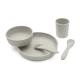 5 részes étkészlet Platinum Silicone Sand - KikkaBoo 31302050002KB