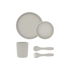 5 részes étkészlet Platinum Silicone Sand