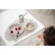 5 részes étkészlet Platinum Silicone Sand - KikkaBoo 31302050002KB