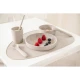 5 részes étkészlet Platinum Silicone Sand - KikkaBoo 31302050002KB