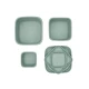 Uzsonnás doboz szett 3 db Platinum Silicone Sage - KikkaBoo 31302050009KB