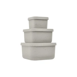 Uzsonnás doboz szett 3 db Platinum Silicone Sand