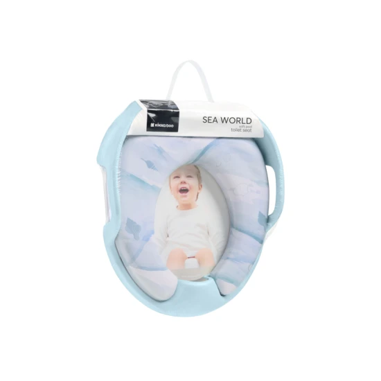 Gyerek WC-ülőke Sea World Seashell Blue Gyerek WC-ülőke Sea World Seashell Blue - KikkaBoo 31403010025KB