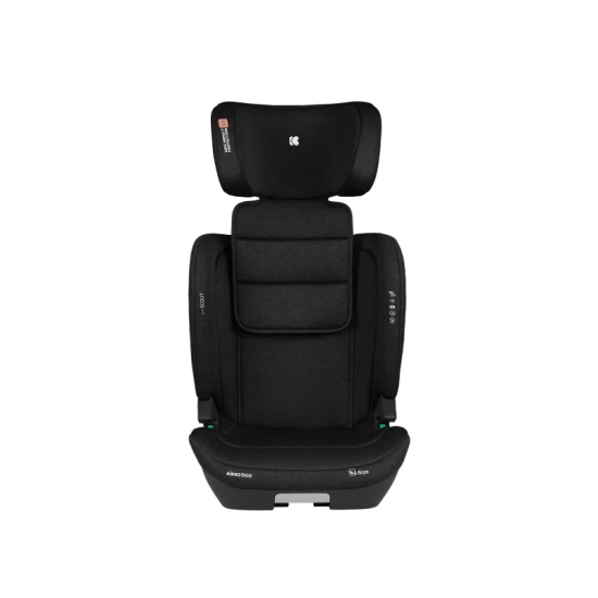 Autósülés 100-150 cm i-Scout i-SIZE Black - KikkaBoo 41002150021KB