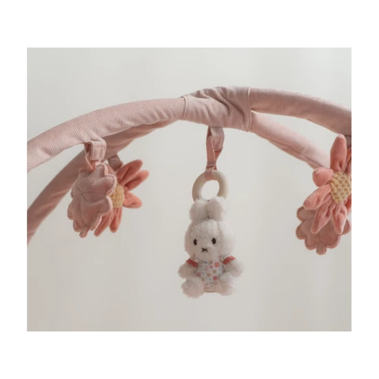 Lucky Blossom játszótakaró trapézzal és kivehető Miffy játékokkal