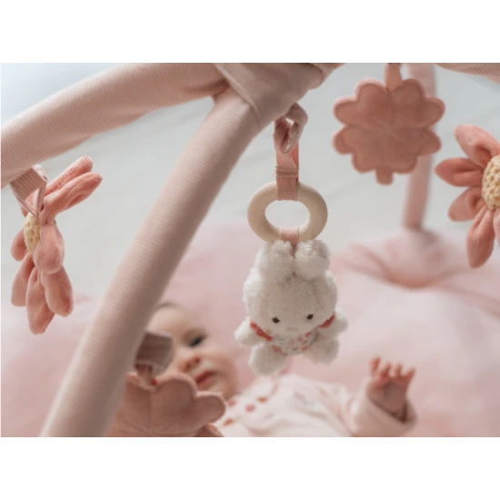 Lucky Blossom játszótakaró trapézzal és kivehető Miffy játékokkal