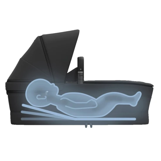 Fame Cabin mózeskosár Onyx Black Maxi-Cosi Fame Cabin mózeskosár Onyx Black