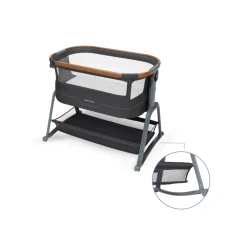 Iora Plus hordozható kiságy Elegance Graphite