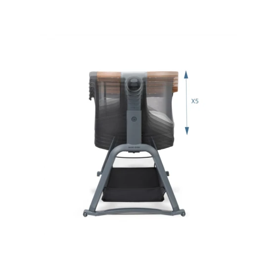 Maxi-Cosi Iora Plus hordozható kiságy Elegance Graphite – 2131158110MC