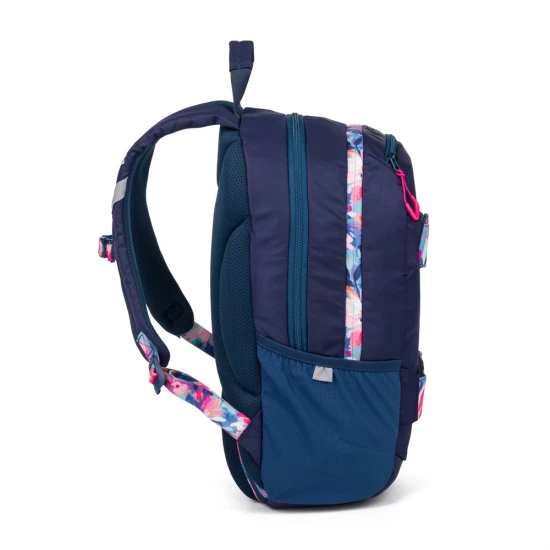 OXY Sport diáktáska tolltartóval Flowers Blue OXY Sport diáktáska tolltartóval Flowers Blue – Oxybag 8-39725E