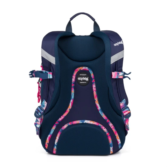 OXY Sport diáktáska tolltartóval Flowers Blue OXY Sport diáktáska tolltartóval Flowers Blue – Oxybag 8-39725E