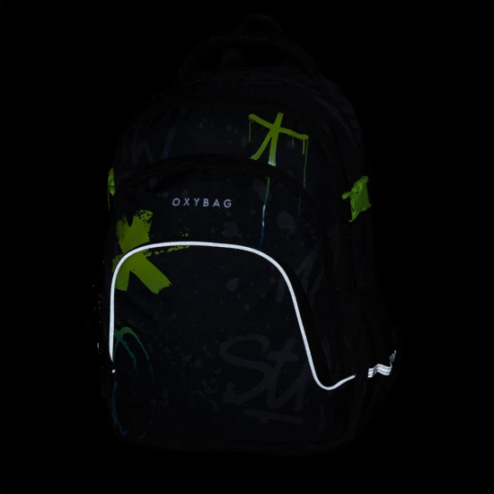 OXY SCOOLER diáktáska Graffiti Blue OXY SCOOLER diáktáska Graffiti Blue – Oxybag 8-46226
